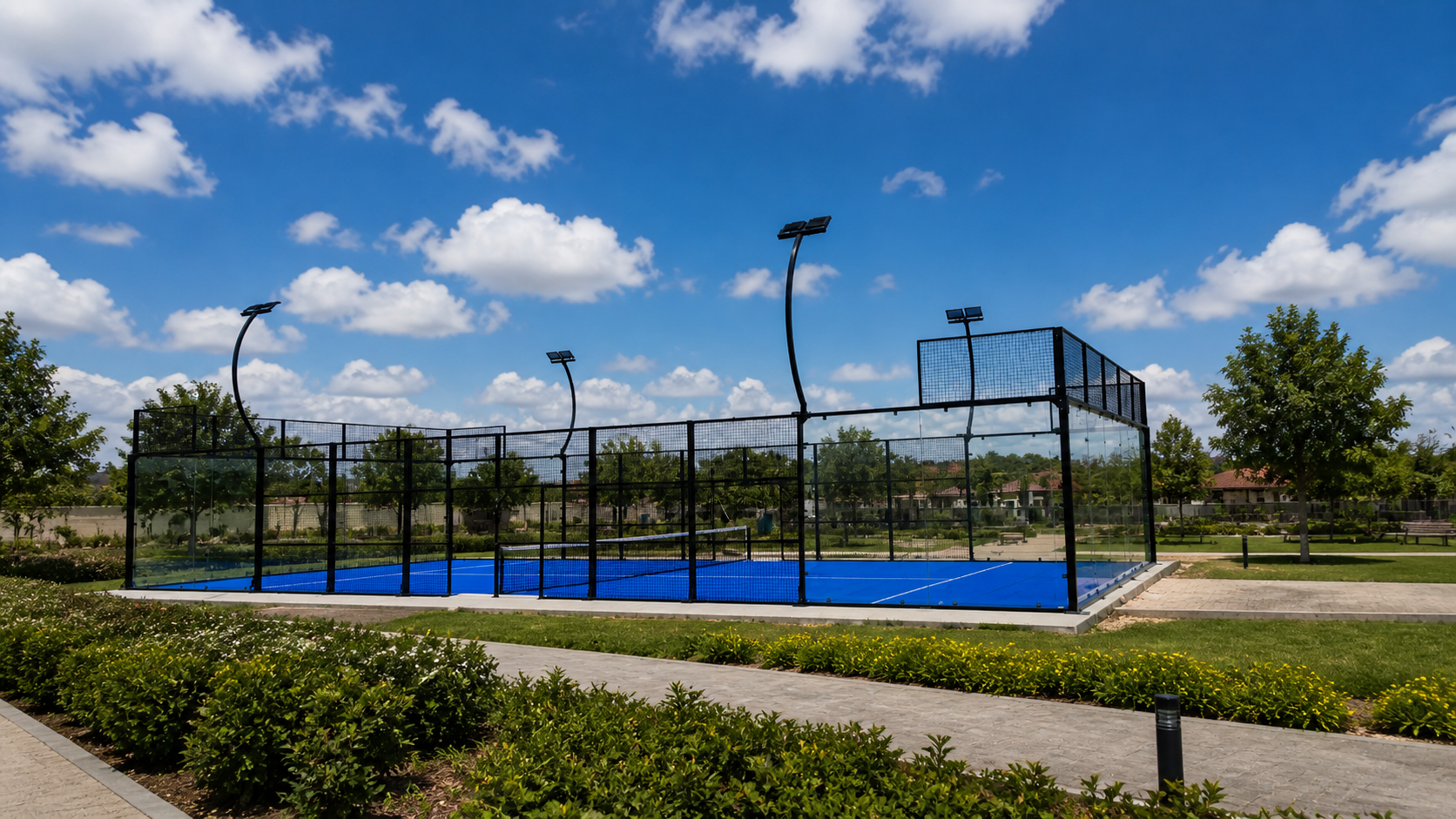 Cancha de pádel Rocket Sport Terracota Clara